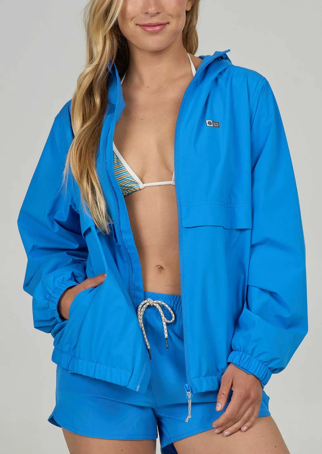 Salty Crew Women's Barrier Windbreaker sold by Prfo product image thumbnail 5