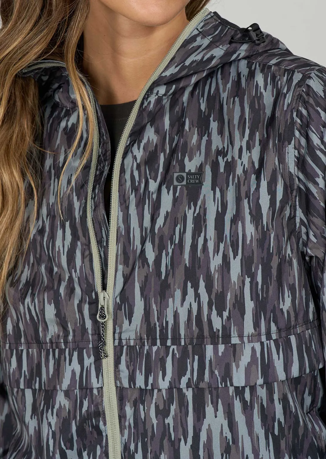 Salty Crew Women's Barrier Windbreaker sold by Prfo product image thumbnail 4