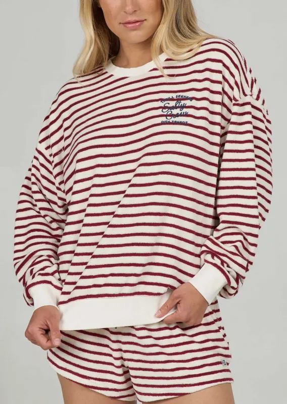Salty Crew Women's Schooner Crew Longsleeve made by Salty Crew