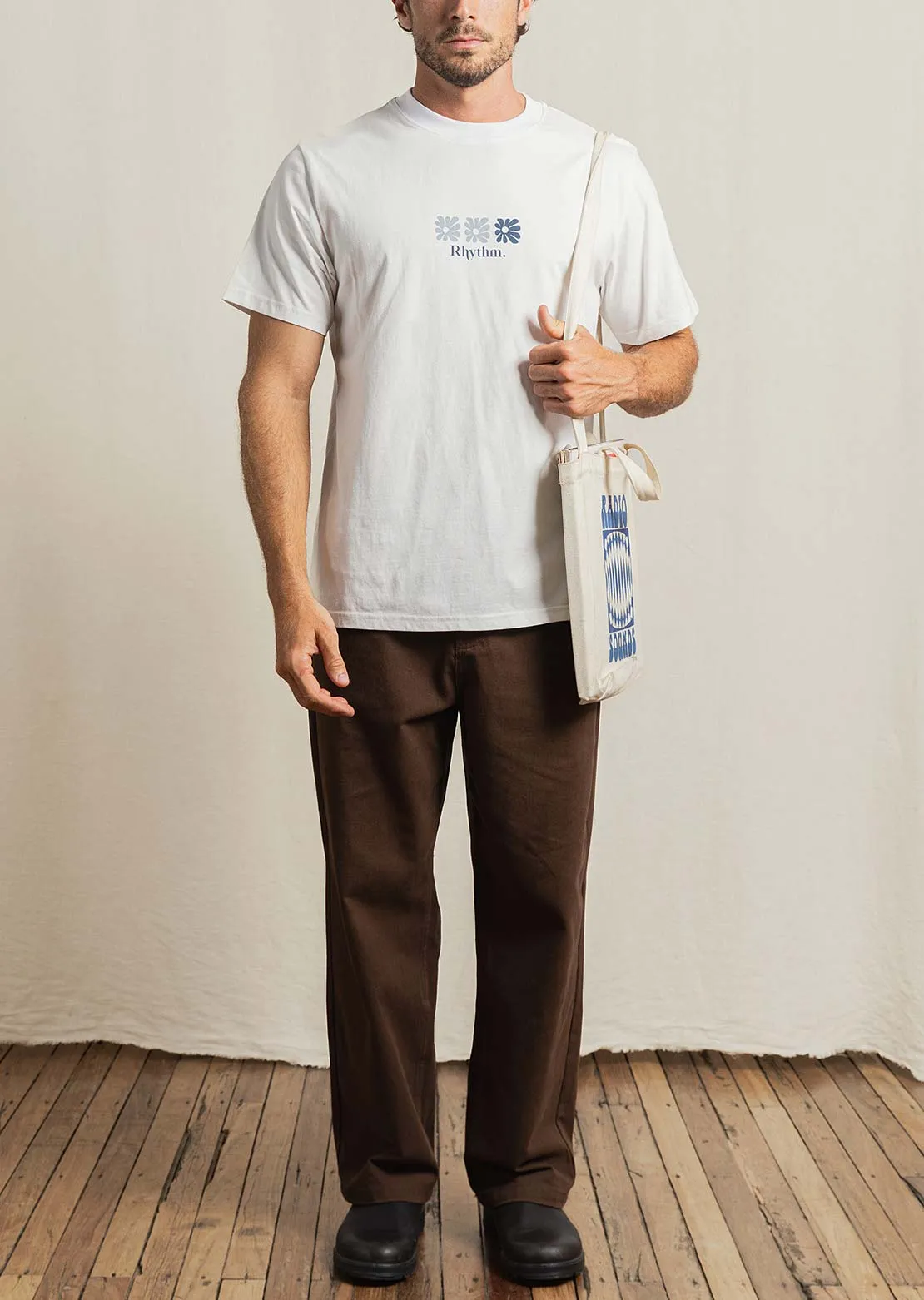 Rhythm Men's High Beaming Vintage T-Shirt sold by Prfo product image thumbnail 2