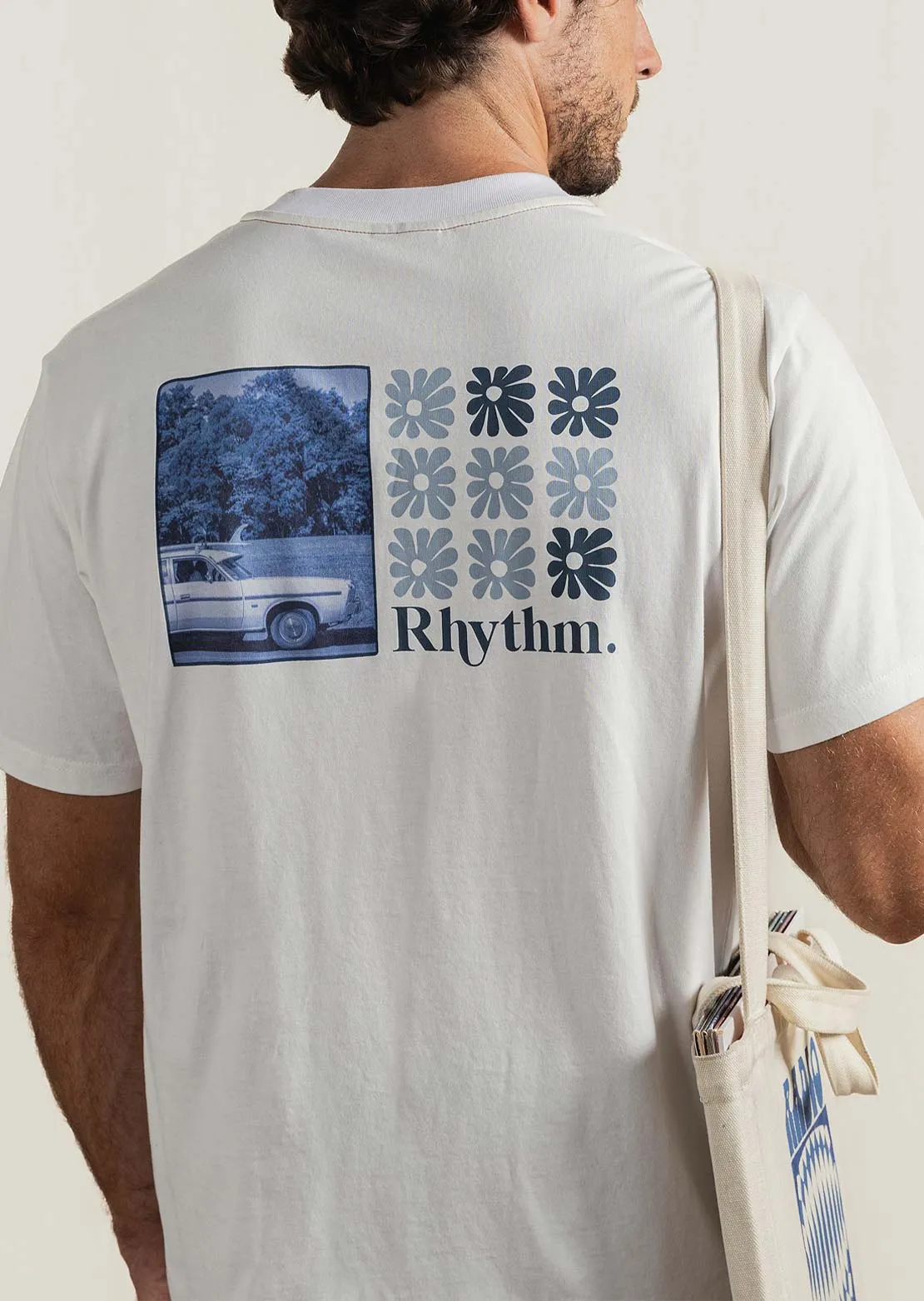 Rhythm Men's High Beaming Vintage T-Shirt sold by Prfo product image thumbnail 3
