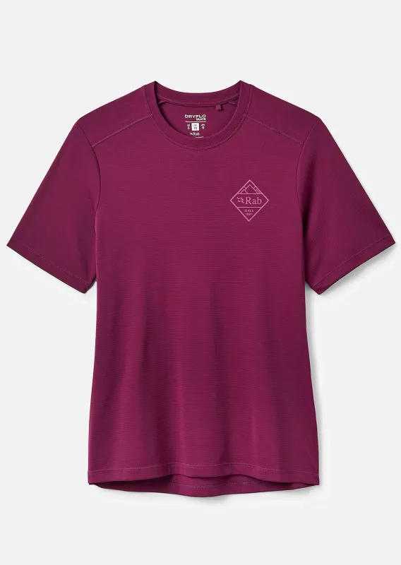 Rab Women's Force Stamp T-Shirt made by Prfo