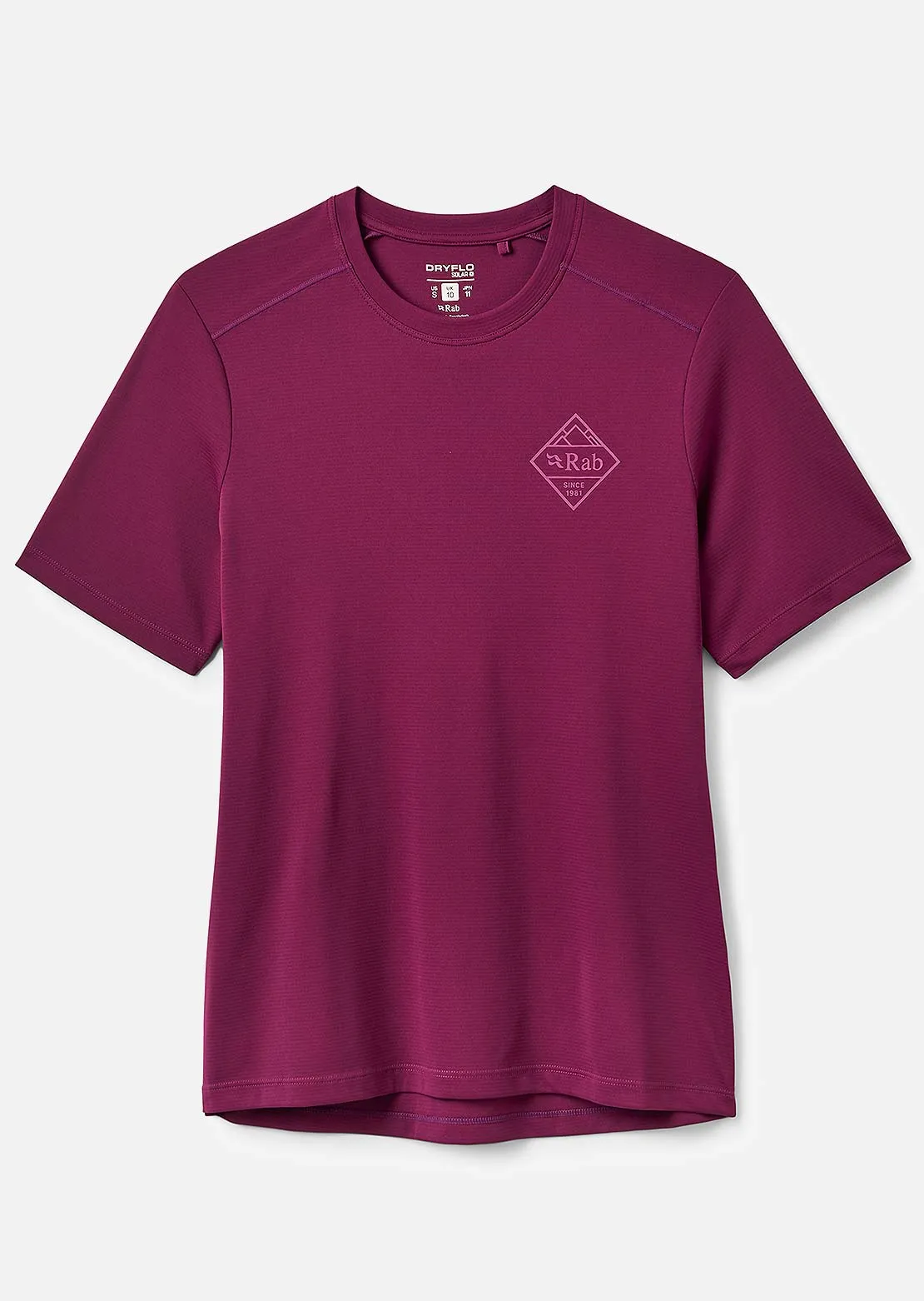 Rab Women's Force Stamp T-Shirt sold by Prfo