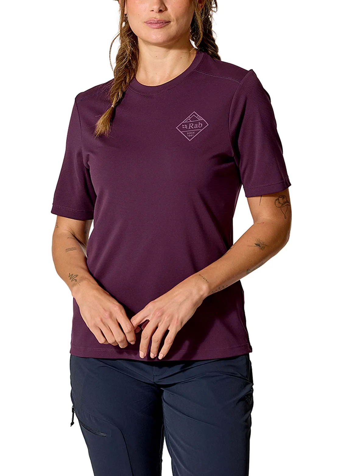 Rab Women's Force Stamp T-Shirt sold by Prfo product image thumbnail 3