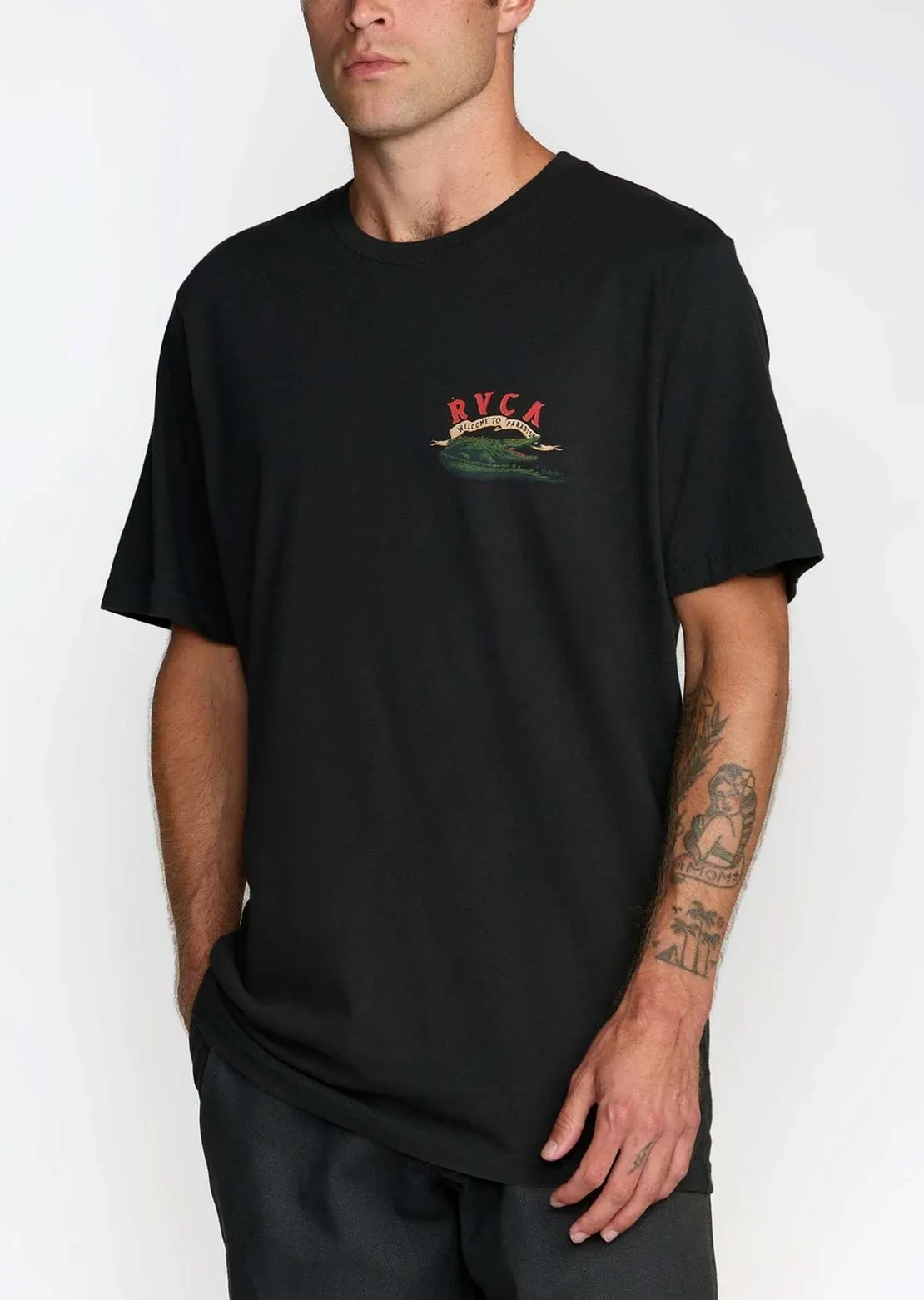 RVCA Men's Welcome To RVCA T-Shirt sold by Prfo product image thumbnail 2