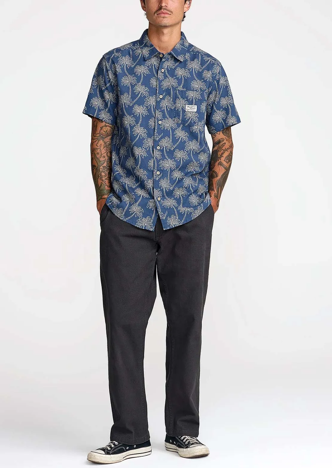 RVCA Men's Exotica Button Up Shirt sold by Prfo product image thumbnail 4