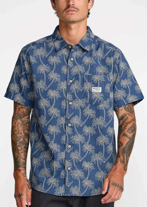 RVCA Men's Exotica Button Up Shirt made by RVCA
