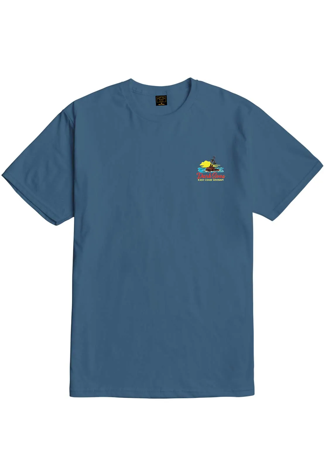 Dark Seas Men's East Coast Water Decal T-Shirt sold by Prfo