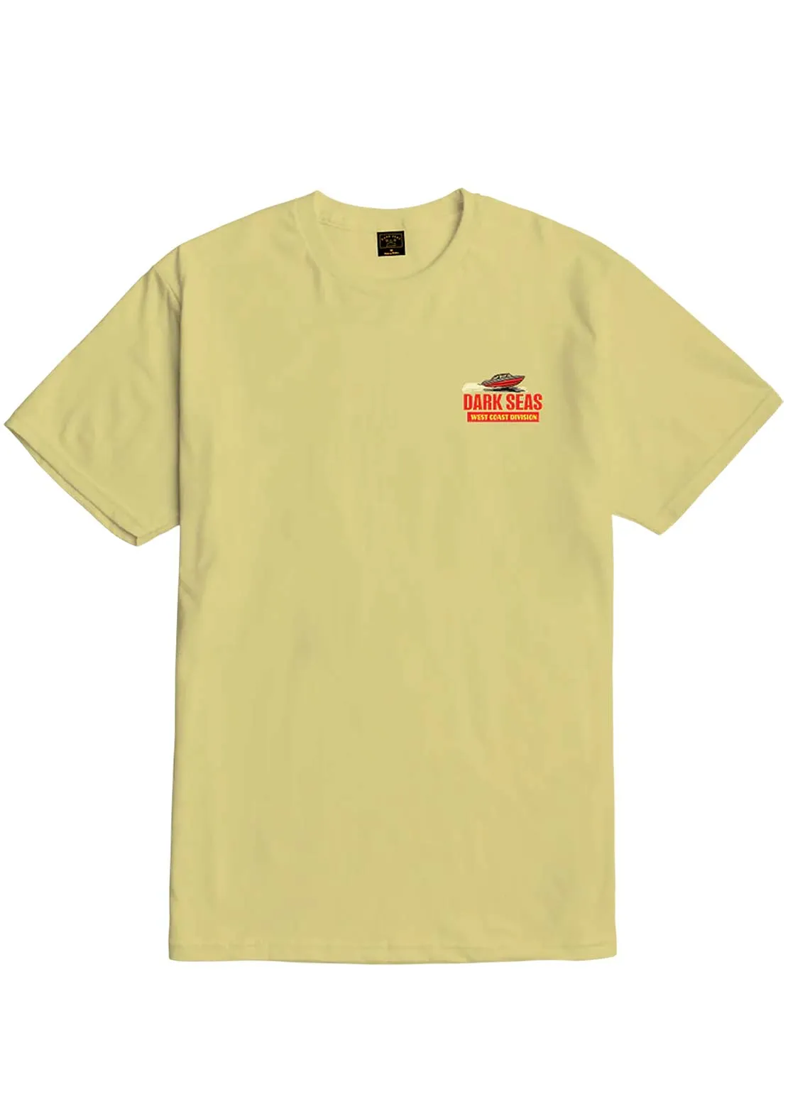 Dark Seas Men's West Coast Water Decal T-Shirt sold by Prfo