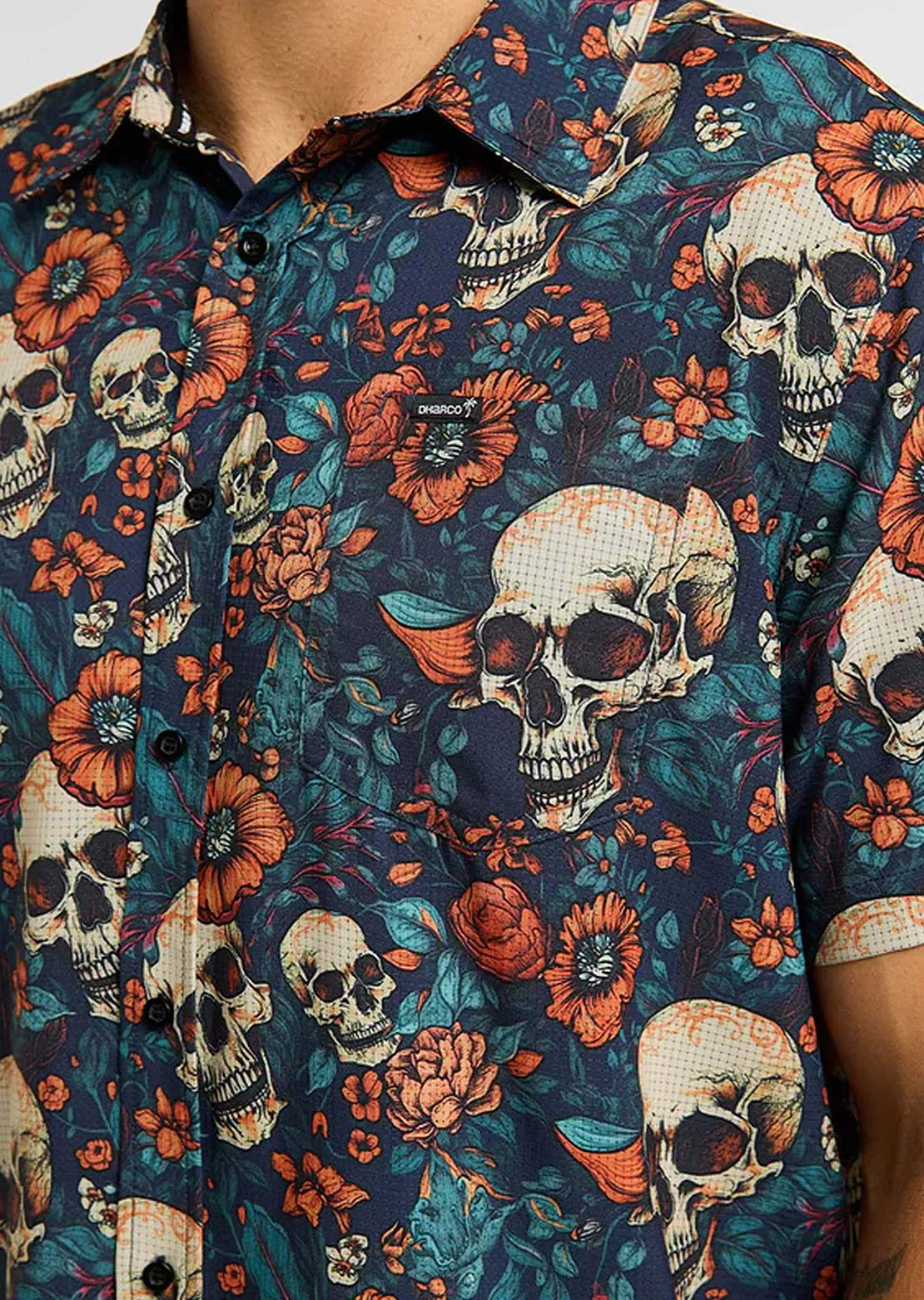 DHaRCO Men's Tech Party Button Up Shirt sold by Prfo product image thumbnail 4