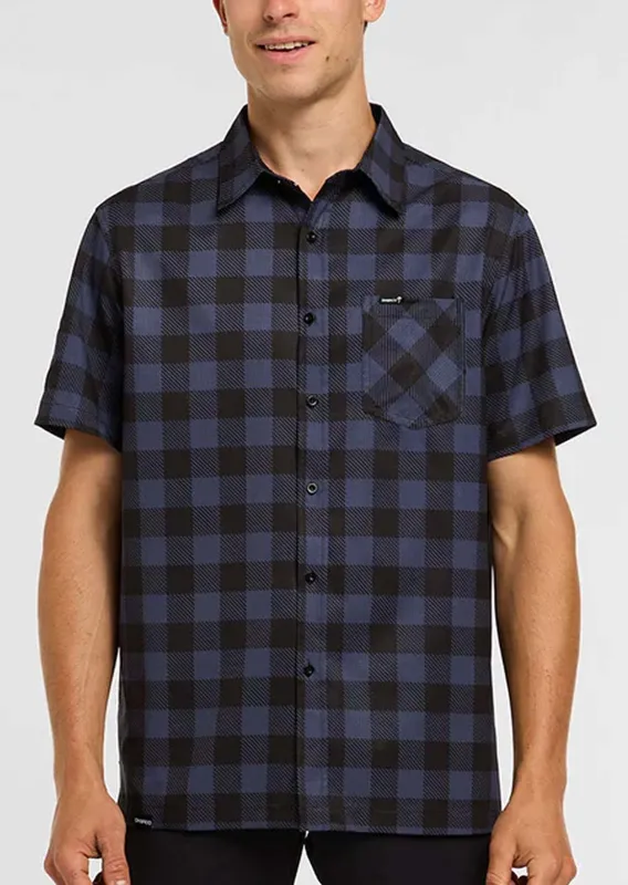 DHaRCO Men's Tech Party Button Up Shirt made by Prfo