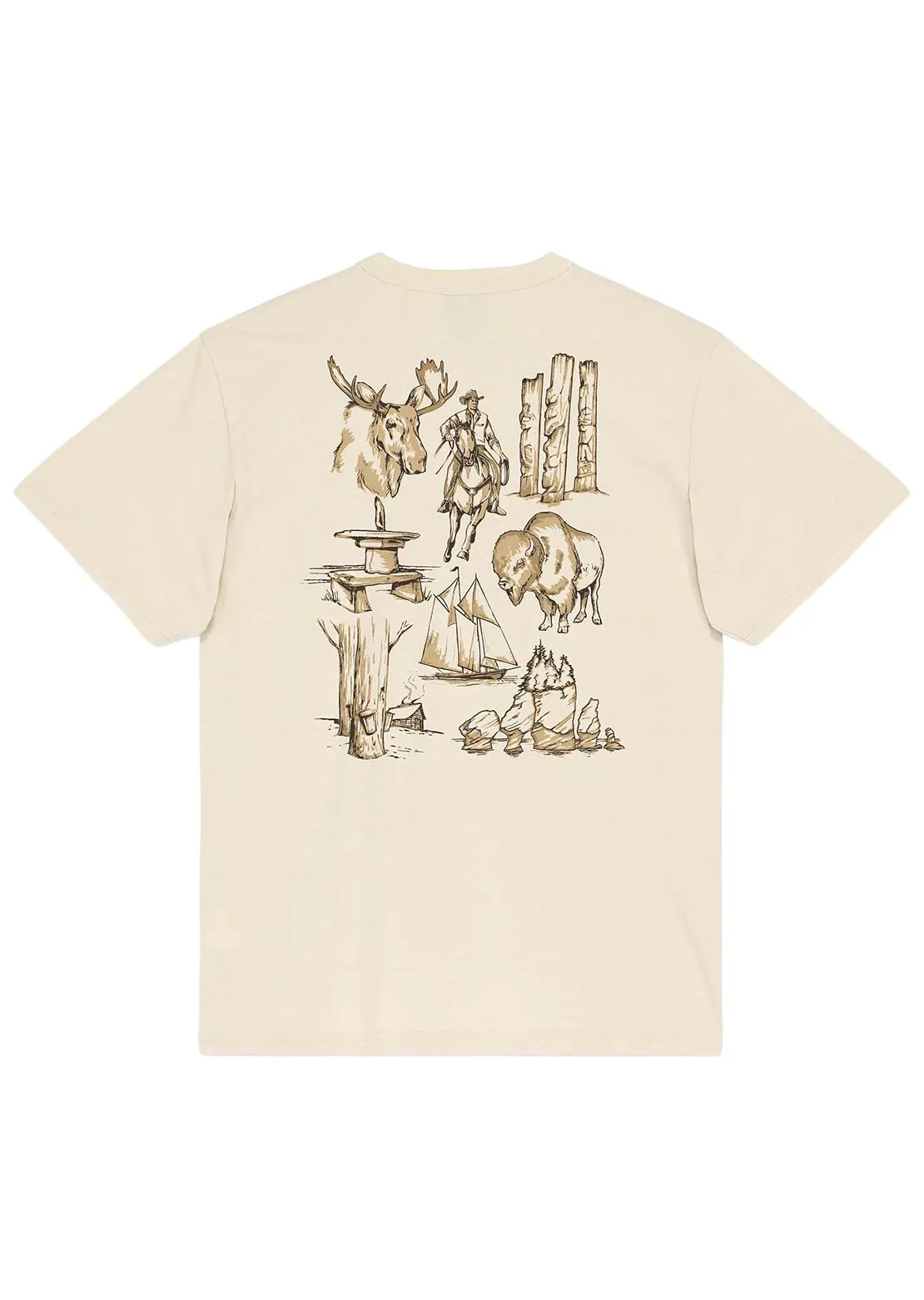 Hooké Men's Canadian Icons T-Shirt sold by Prfo product image thumbnail 2