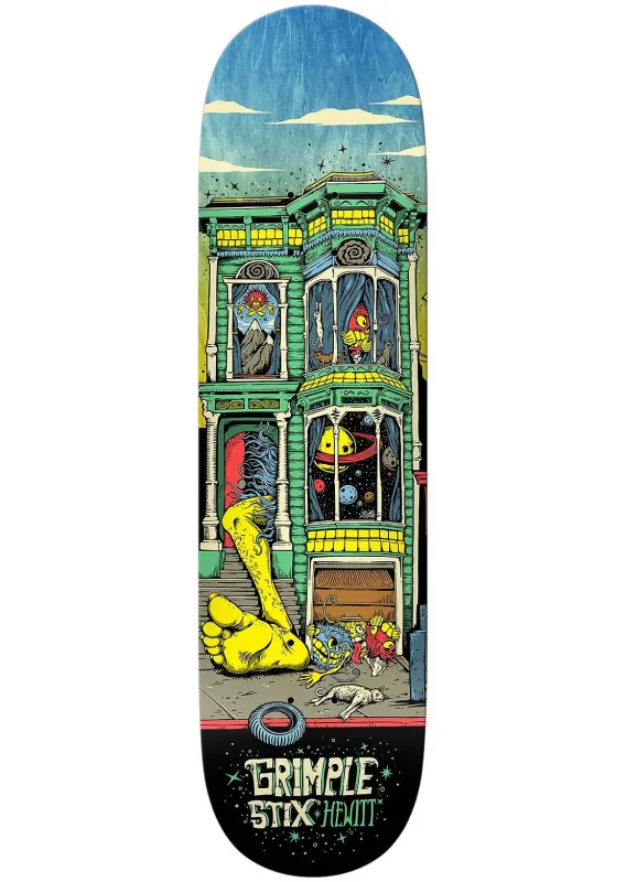 AntiHero Unisex Hewitt Grimple Stix Victorians Skateboard Deck made by Anti-Hero