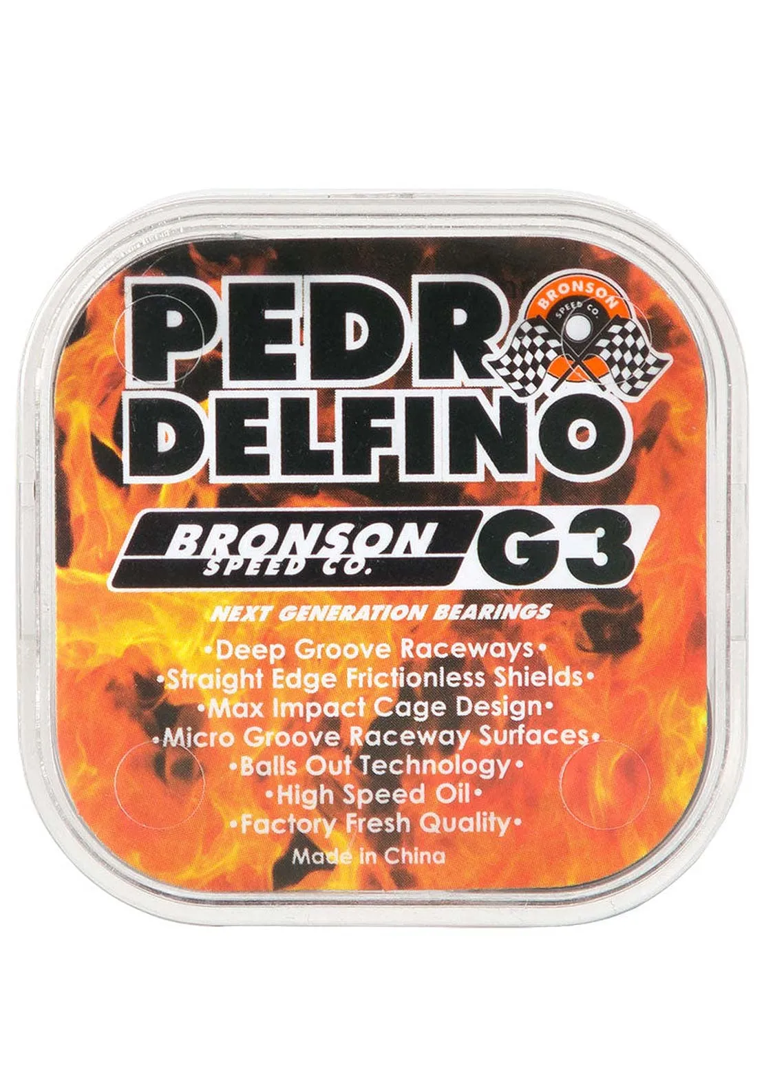 Bronson G3 Pedro Delfino Skateboard Bearing sold by Prfo product image thumbnail 3