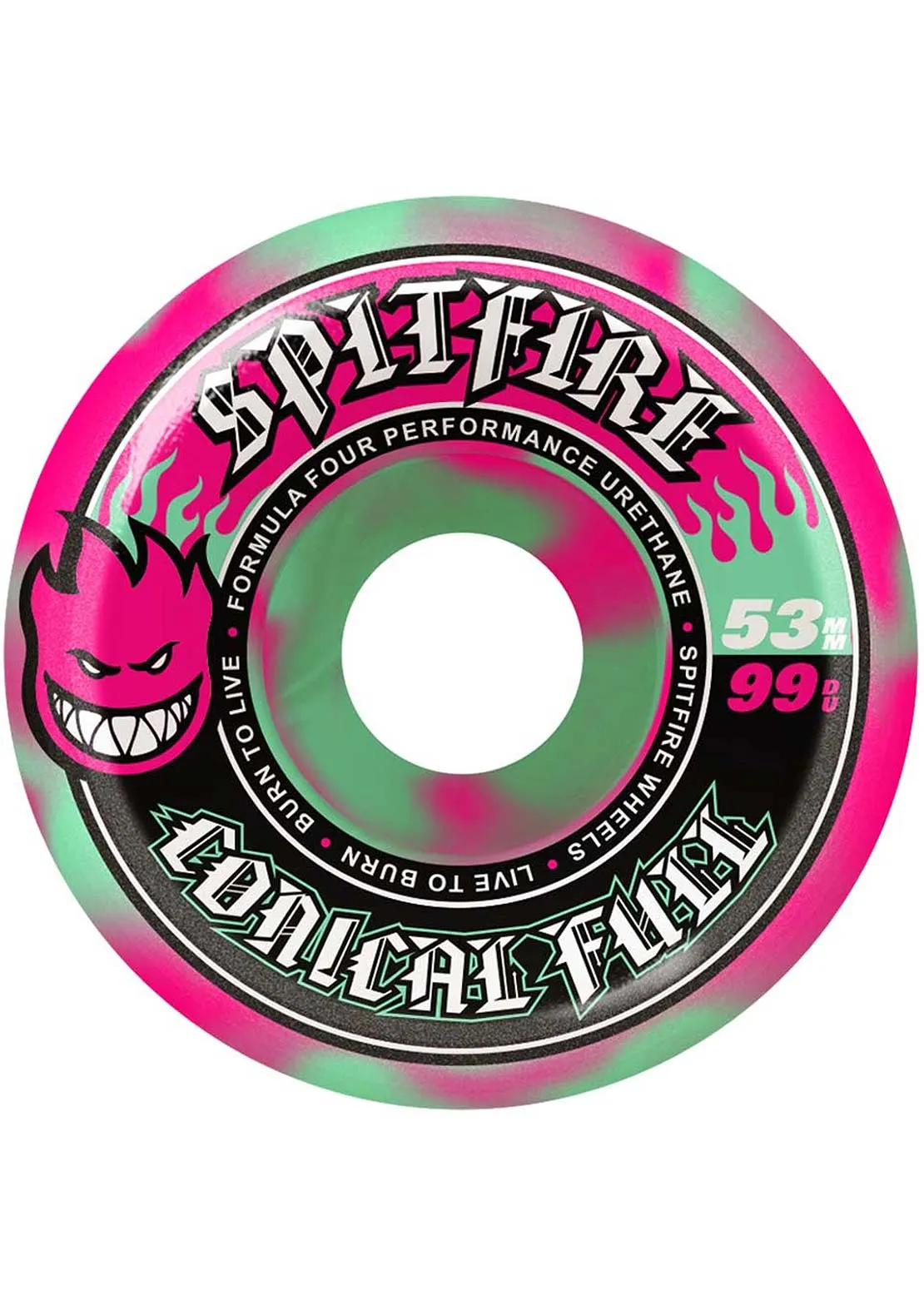 Spitfire Unisex F4 99 Team Color Pack Conical Full Skateboard Wheels sold by Prfo