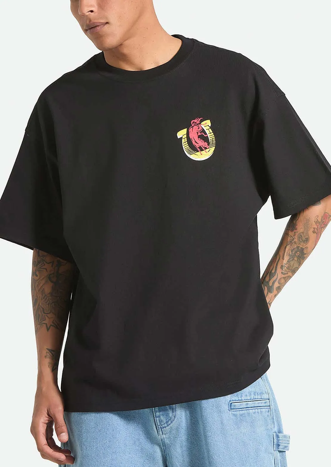 Brixton Men's Colt 45 Everytime Oversize T-Shirt sold by Prfo product image thumbnail 3