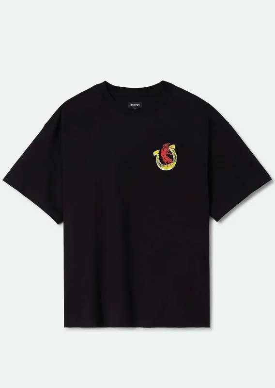 Brixton Men's Colt 45 Everytime Oversize T-Shirt made by Brixton