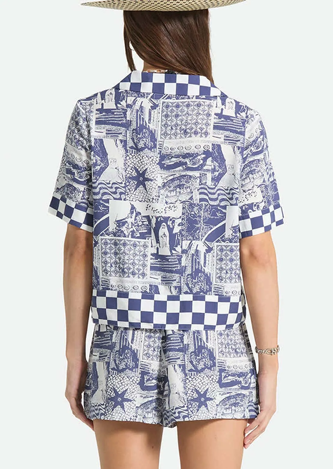 Brixton Women's The O Mar Button Up Shirt sold by Prfo product image thumbnail 3
