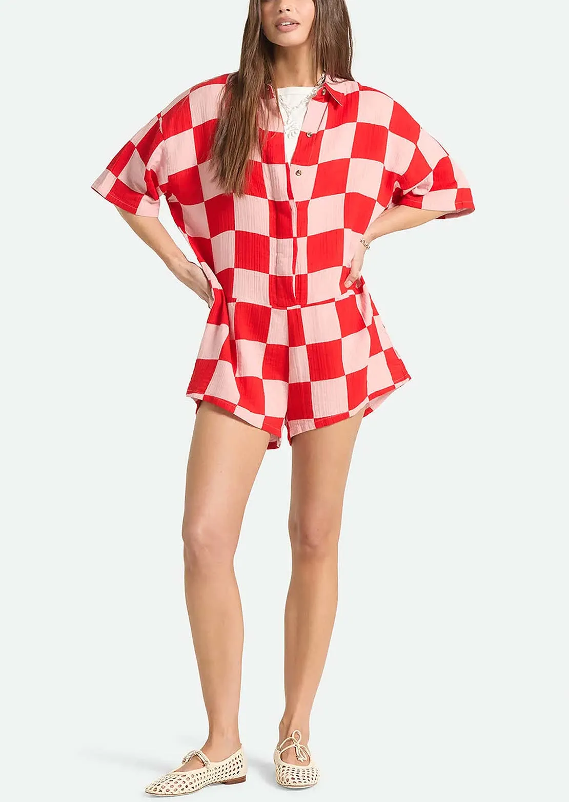 Brixton Women's The Getaway Romper sold by Prfo product image thumbnail 4