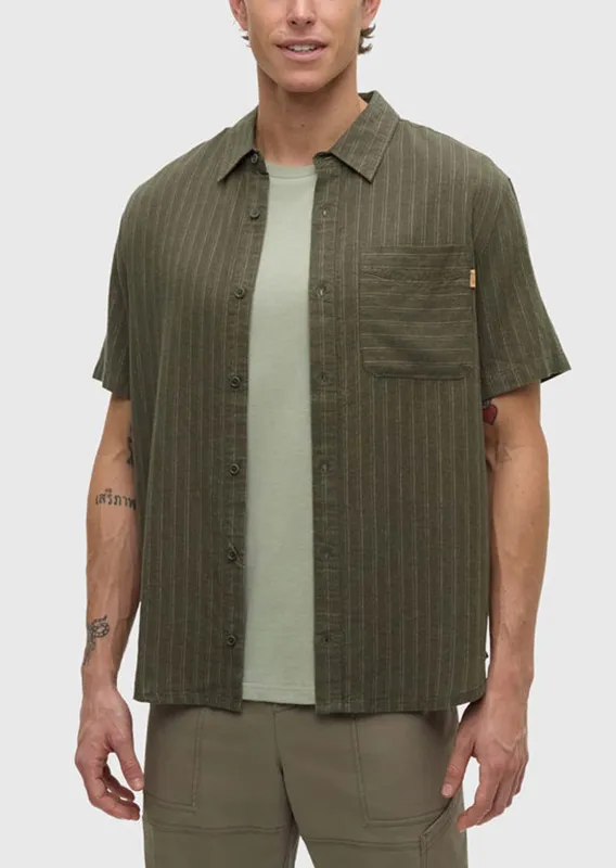 Tentree Men's Dundas Button Up Shirt made by tentree