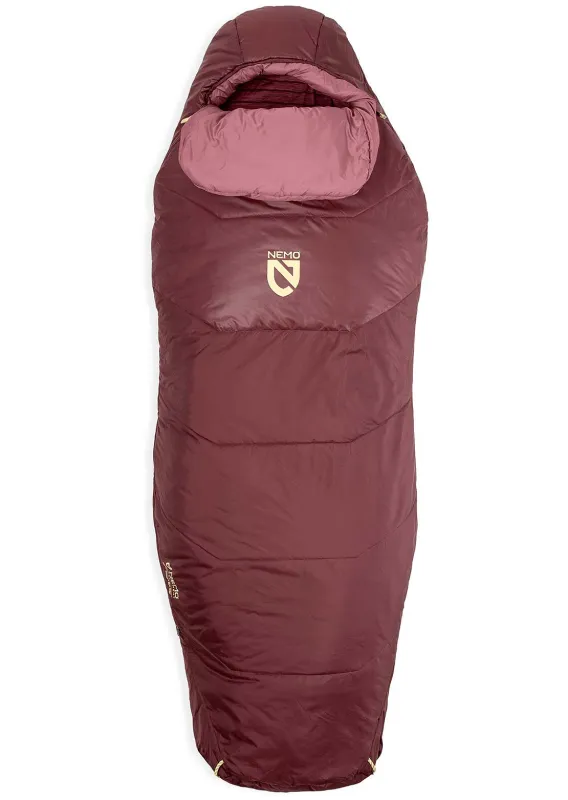 NEMO Women's Tempo Endless Promise Synthetic 35° Sleeping Bag made by Prfo