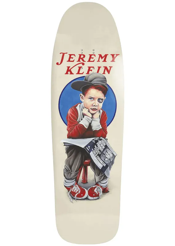 World Industries Unisex Jeremy Klein Black Eye Kid EX7 Slick Skateboard Deck made by World Industries