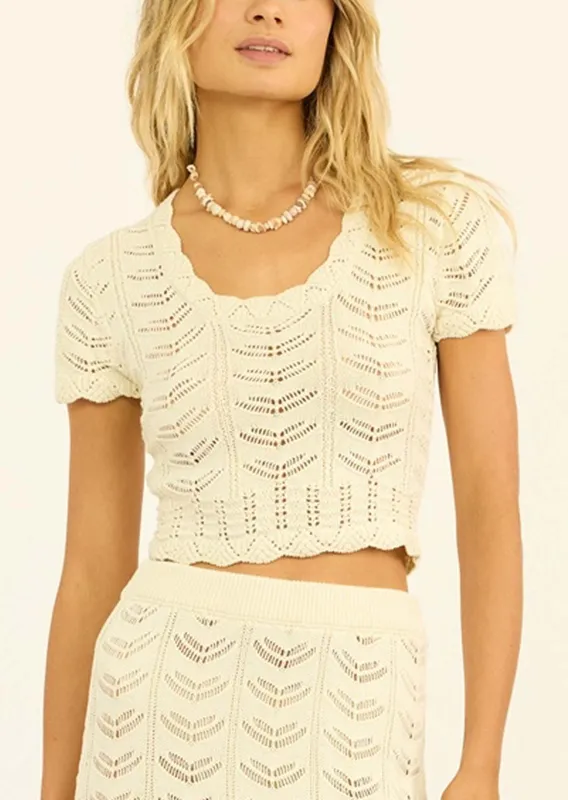 Sisstr Women's Beach Dreams Knit Top made by Prfo