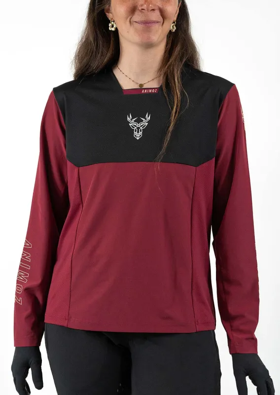 Animoz Women's Pure Long Sleeve Jersey made by Prfo