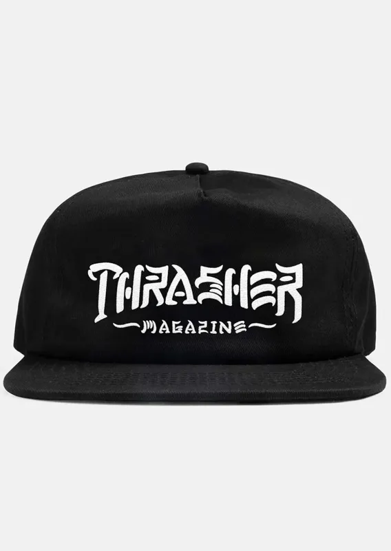 Thrasher Unisex Thrash & Destroy Snapback Cap made by Thrasher
