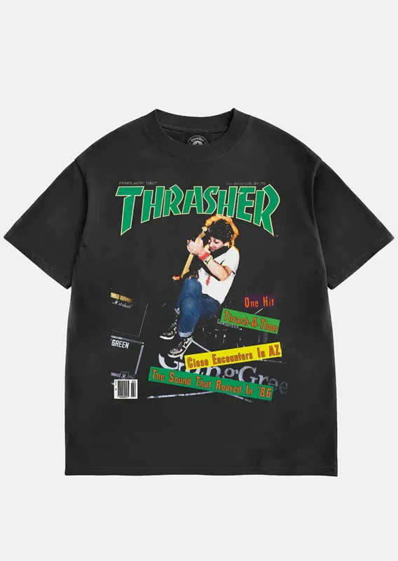 Thrasher Men's February 1987 Vintage T-Shirt made by Thrasher