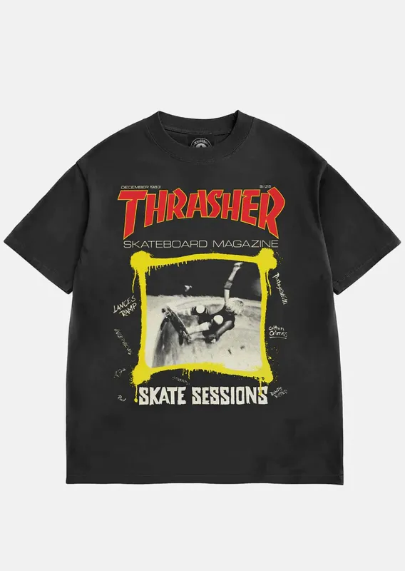 Thrasher Men's December 1983 Vintage T-Shirt made by Thrasher