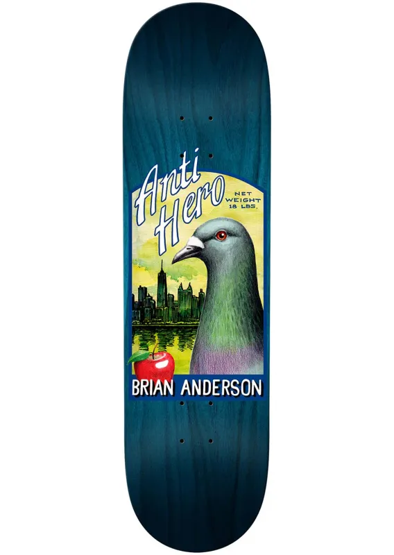 AntiHero Unisex B.A. Homers Skateboard Deck made by Anti-Hero