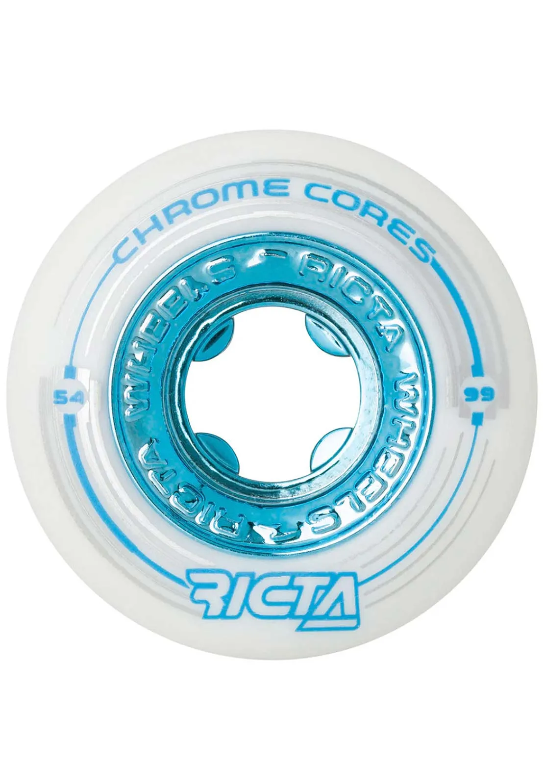 Ricta Chrome Core 99A Skateboard Wheels sold by Prfo