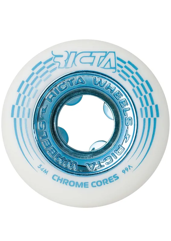 Ricta Chrome Core 99A Skateboard Wheels made by Prfo