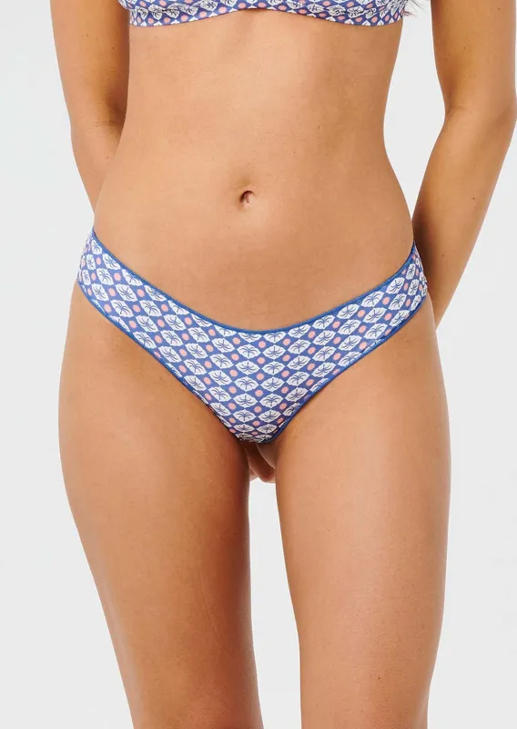 Rip Curl Women's Party Wave Cheeky Hipster Bikini Bottom made by Ripcurl