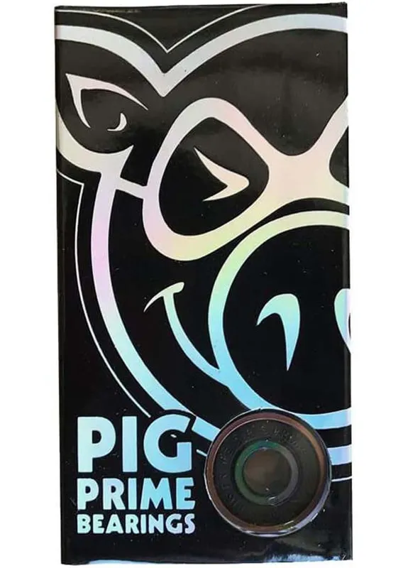 Pig Wheels Prime Skateboard Bearings made by Prfo