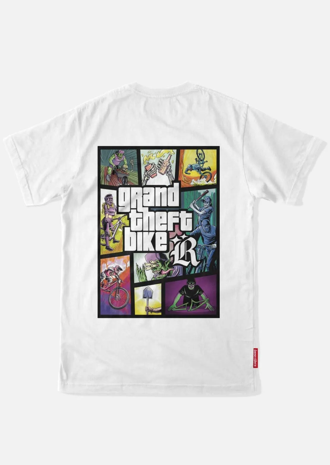 Loose Riders Unisex Grand Theft Bike T-Shirt sold by Prfo product image thumbnail 2