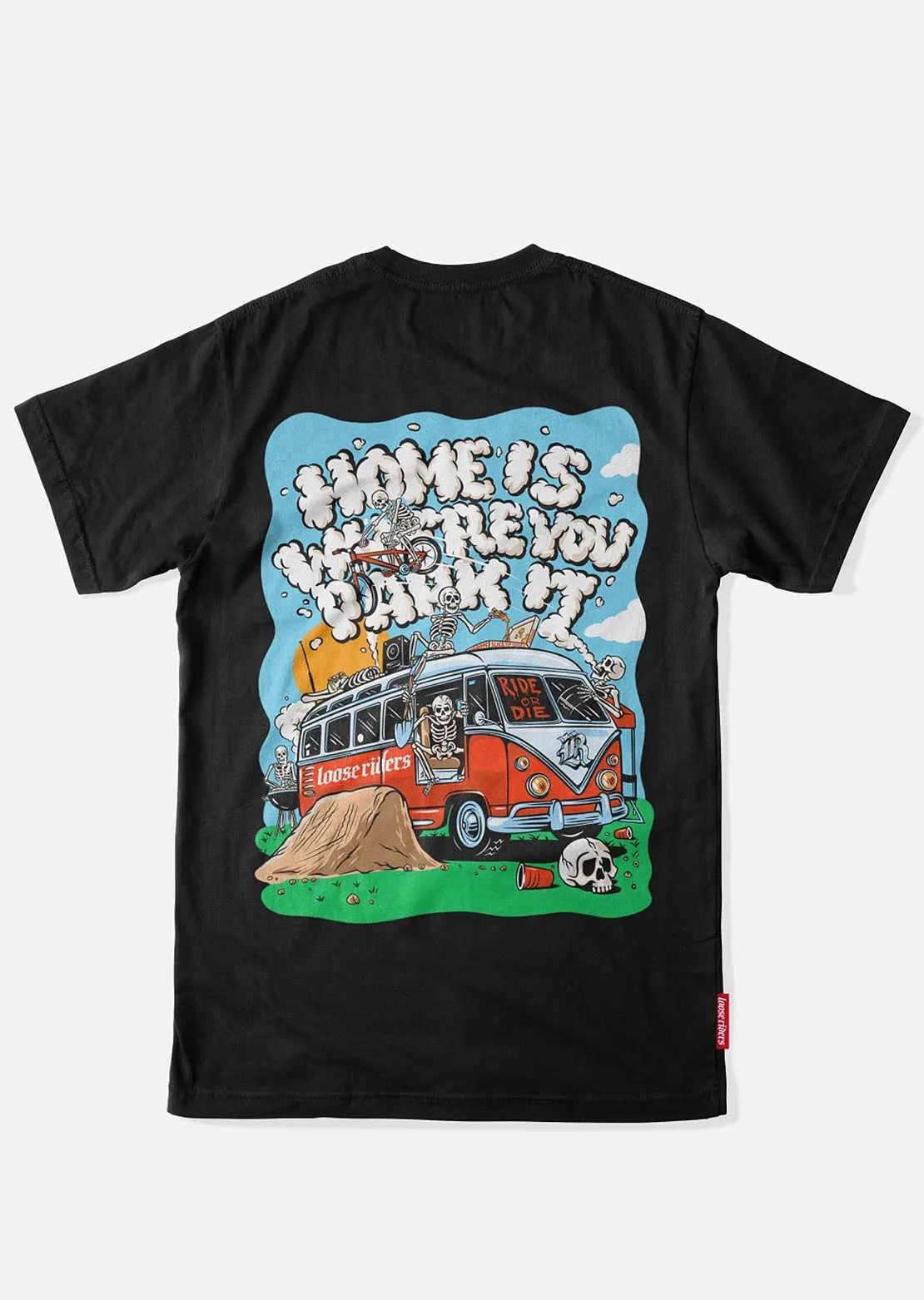 Loose Riders Unisex Van Park T-Shirt sold by Prfo product image thumbnail 2