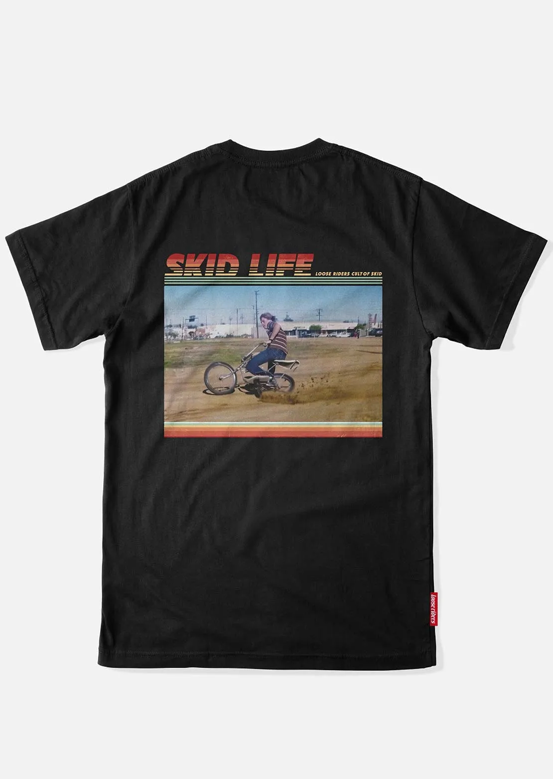Loose Riders Unisex Skid Life T-Shirt sold by Prfo product image thumbnail 2