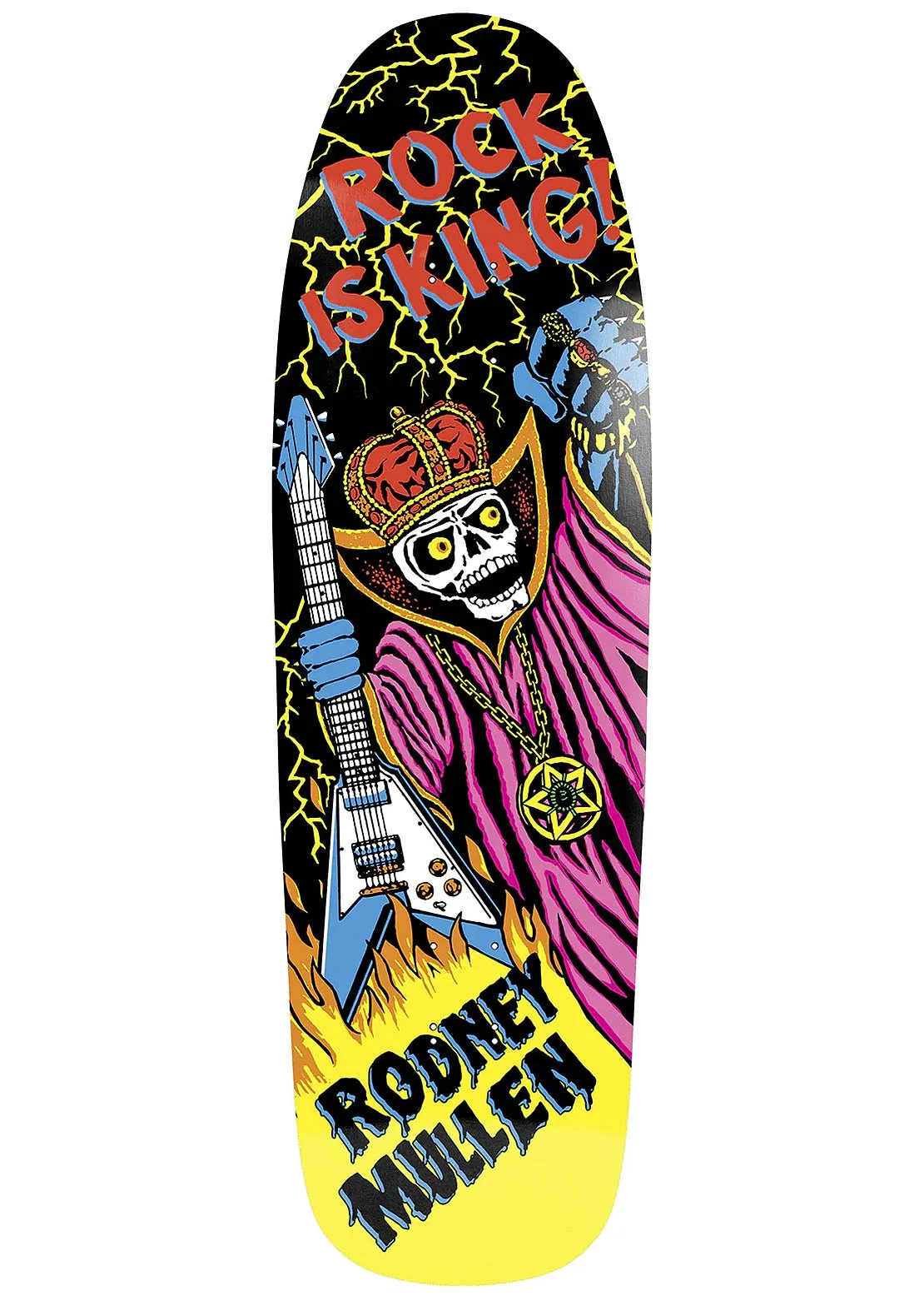 World Industries Unisex Rodney Mullen Rock Is King Ex7 Skateboard Deck sold by Prfo