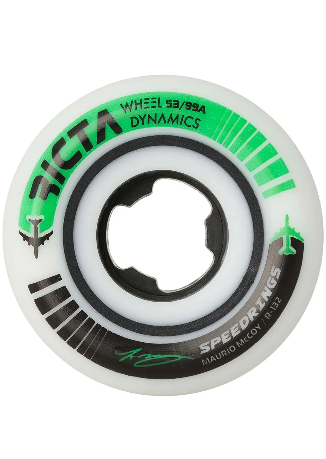 Ricta Unisex McCoy Speedrings Wide 99A Skateboard Wheels sold by Prfo