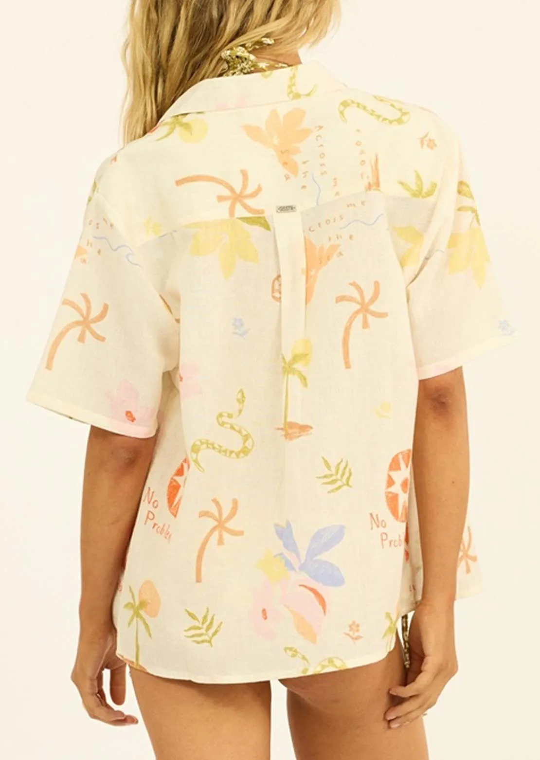 Sisstr Women's Across The Sea Woven Button Up Shirt sold by Prfo product image thumbnail 3