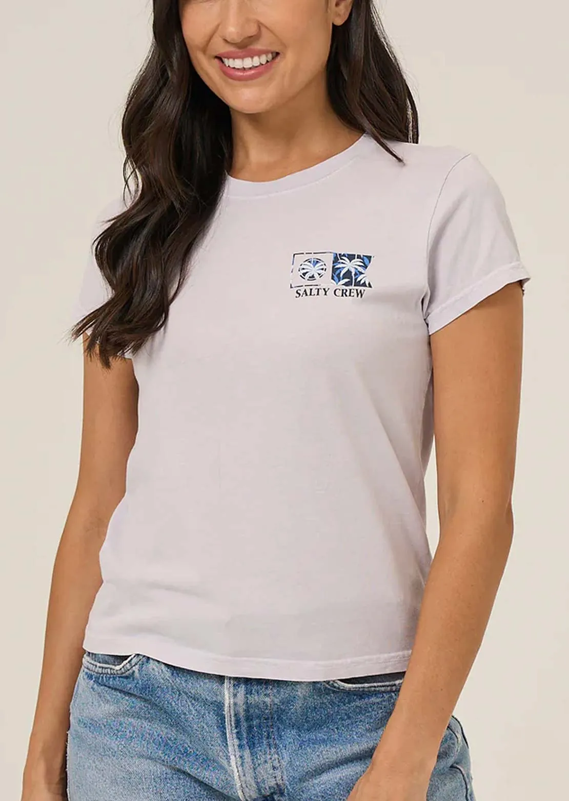 Salty Crew Women's Flagship Fill Modern T-Shirt sold by Prfo