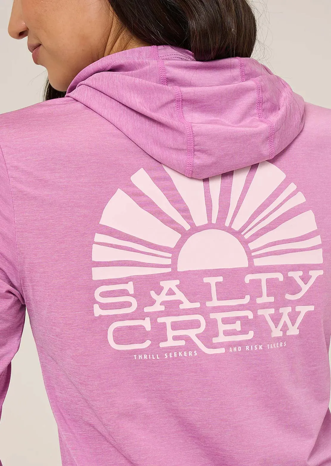 Salty Crew Women's Sunshine Hooded Sunshirt sold by Prfo product image thumbnail 4