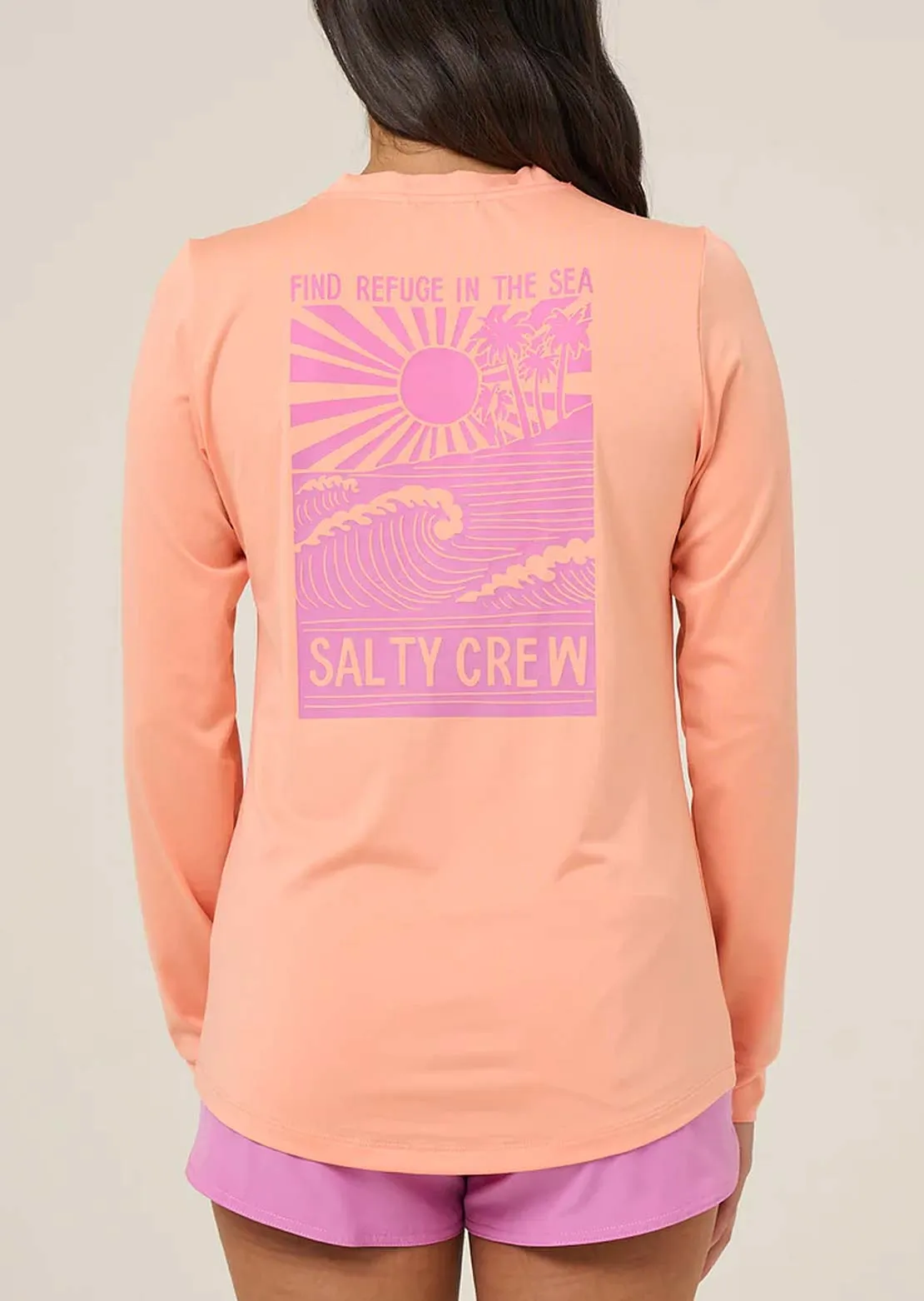 Salty Crew Women's Rise and Smile Sunshirt sold by Prfo product image thumbnail 2