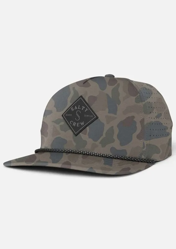 Salty Crew Men's Long Range Snapback Cap made by Salty Crew