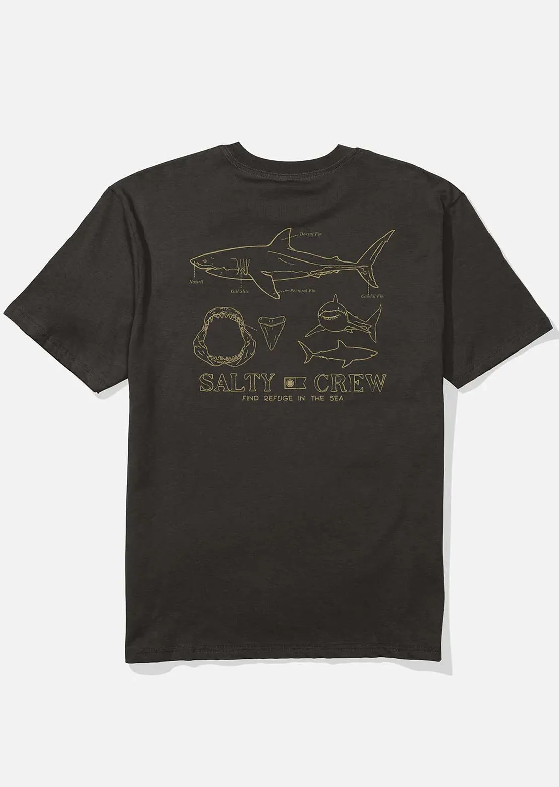 Salty Crew Men's Great WHT Classic T-Shirt sold by Prfo product image thumbnail 2