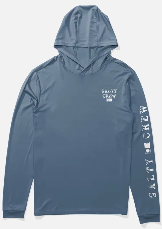 Salty Crew Men's On Board Hood Sunshirt made by Salty Crew