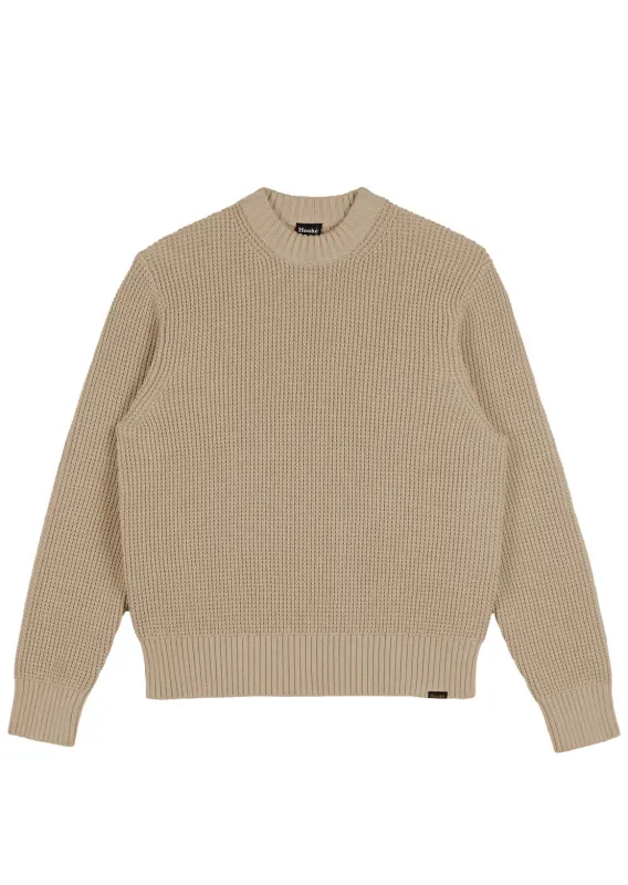 Hooké Women's Waffle Knit Sweater made by Hooke