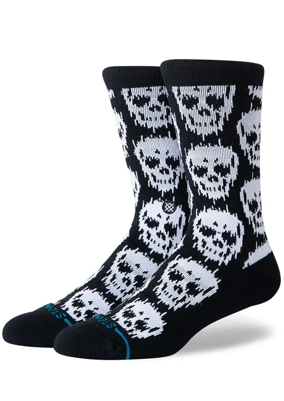 Stance Unisex Static Skull Crew Socks made by Stance